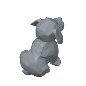 Puppy Dog Decor Figurine