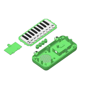 Portable Electronic Keyboard Kit-001