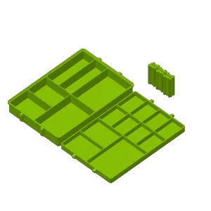 Tiered Storage Box