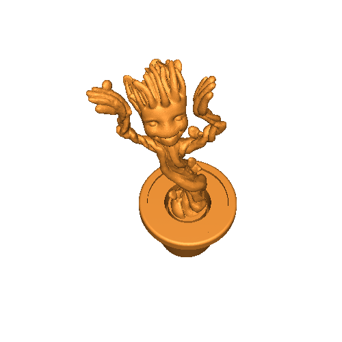 Tanzendes Baby Groot (beweglich)