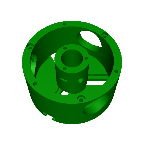 Real lathe Chuck model with close tolerances
