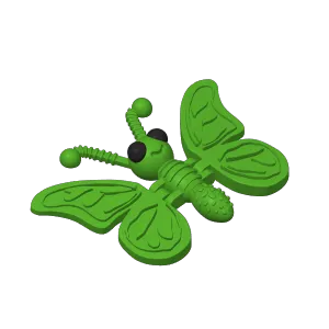 PRINT-IN-PLACE CUTE FLEXI BUTTERFLY