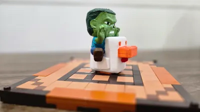 Minecraft Movie Chicken Jockey