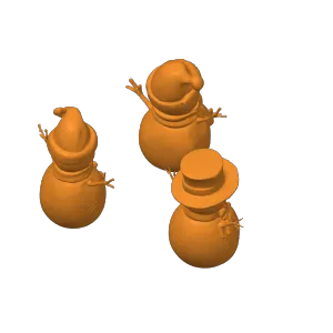 Winter Snowmen