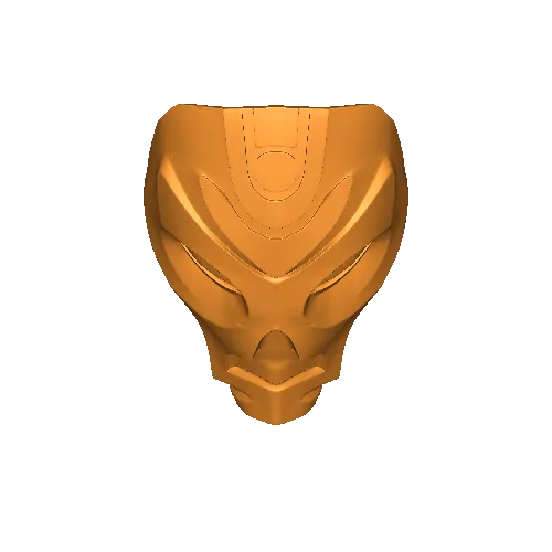 Dragon-priest mask
