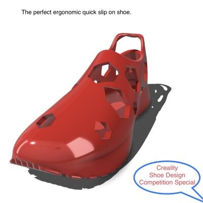 Easy Size Quick Slip Hexagon Shoe