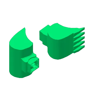 Duplo Compatible Excavator Buckets