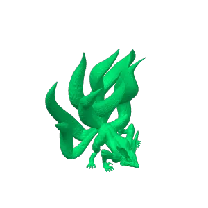 Ninetail Varients from makerbot not my design