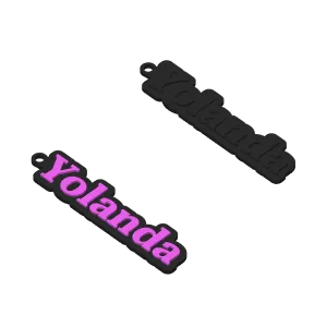 Keychain Nombre_Yolanda