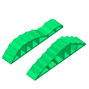 Mini crawler obstacles