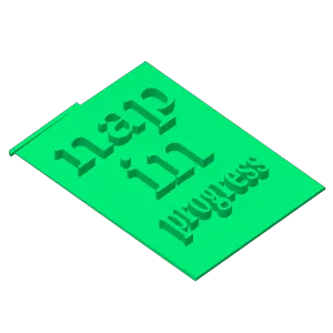 nap in progress sign mini