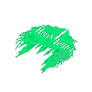 Harry Potter Hogwarts 2d wall art