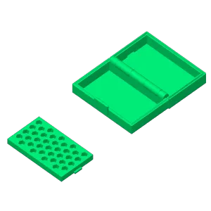 lit bit holder 36 case