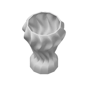 Twistique Vase 1 (Dare to Create)