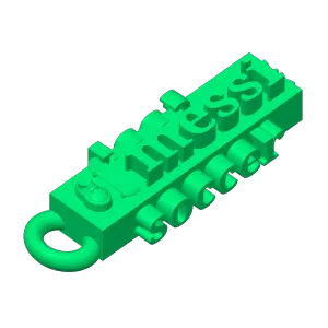 keychain for Messi and soccer fans