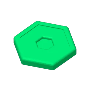 hexagonal base