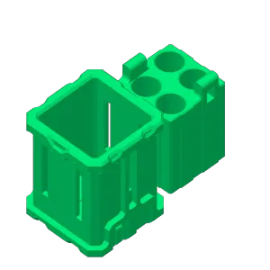 Caja pilas