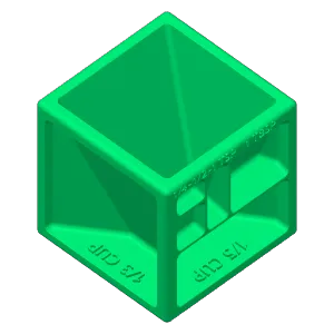 Kitchen Measuring Cube