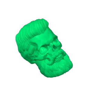 skull https://cults3d.com/en/3d-model/art/beard-skull-collec