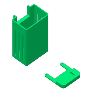 Creality K2 Plus Waste Chute