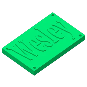 Wesley Key Chain v1