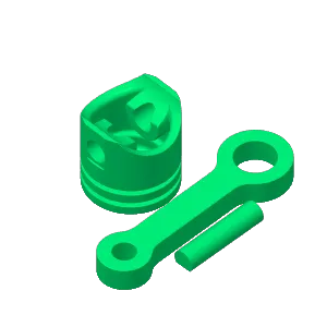 Llavero piston