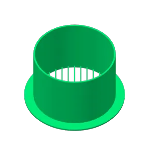 Round Vent Grille