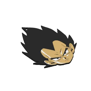 vegeta llavero