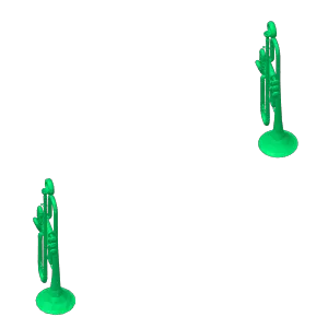 Llavero trompeta
