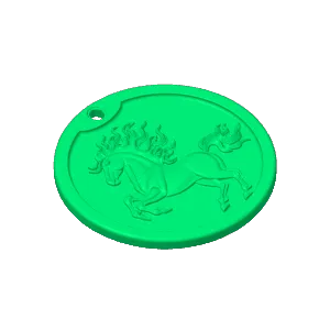 Medallon Caballo 5 / Horse Medallion 5