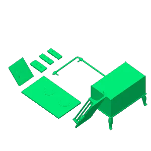 Kohleherd / coal cooker (credit goes to karlkowalski)