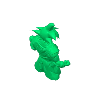 goku+dragon+ball+3d+model