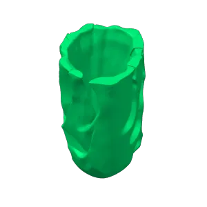 Modern Wavy Surface Vase