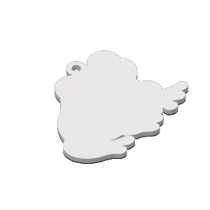 Cute Frog Keychain