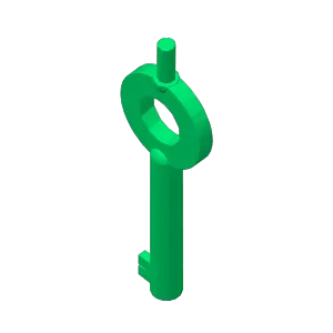 Hand cuff key