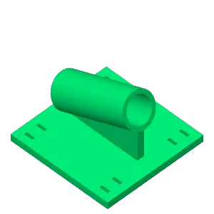 Solar lamp holder