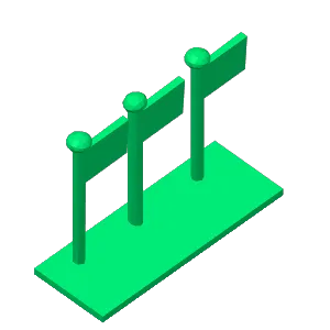 Flag poles