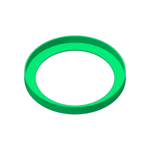 Filamentrollenring 20mm + 15mm für Katzen