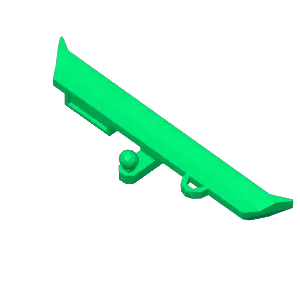 scx24 gladiator rear bumper 
