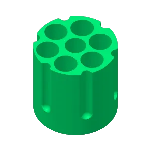 Pencil Holder Organizer Revolver Drum