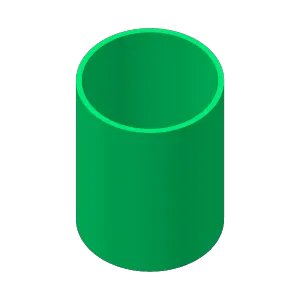 small pen holder round
