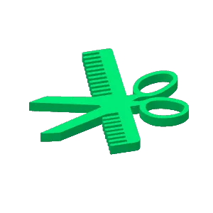 adorno peluquería