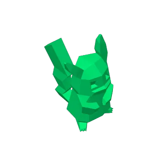 Pika Pika Low Poly