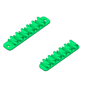 Usb cable holder_6x4,5mm