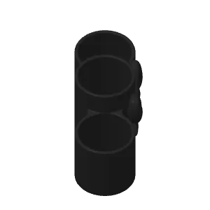 Bow make up brush holder