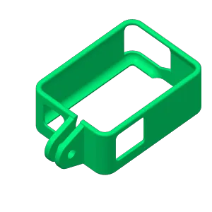 GoPro vertical frame