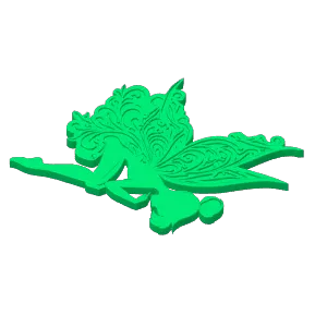Tinker Bell Peter Pan wall decoration