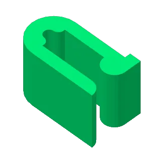 Spool clip for 1.75 filament bylucibrandus