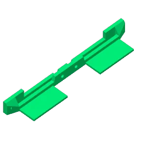 support arche arrière tt02 