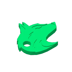 Wolf Key chain 